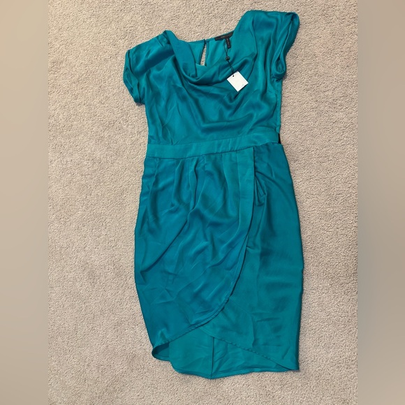 BCBGMaxAzria Dresses & Skirts - BCBGMaxAzria Teal Dress NWT